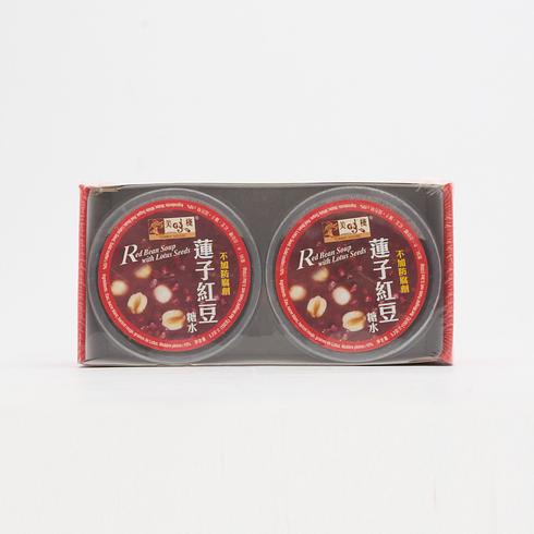 美味棧 蓮の実入り小豆スープ（蓮子紅豆糖水）150g x 2