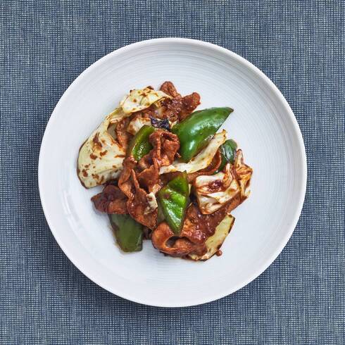 Japanese Style Hoi-Ko-Ro (Sweet Chilli Pork Stirfry) 