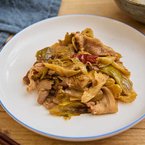 Japanese Style Hoi-Ko-Ro (Sweet Chilli Pork Stirfry) 