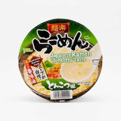 Hikari Menraku Japanese Tonkotsu Pork Stock Flavour Ramen 82g
