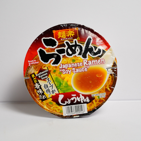 Hikari Menraku Japanese Soy Sauce Ramen 76g