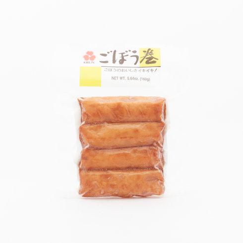 Frozen Kibun Burdock Roll Fish Cakes (Gobou Maki) 160g