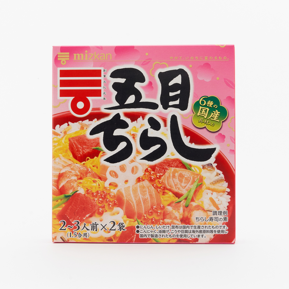 Mizkan Chirashi Sushi Rice Mix 210g (for 2-3 people)