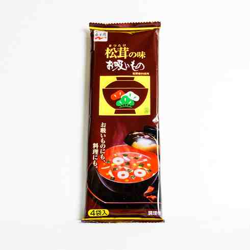 Nagatanien Matsutake-no Aji Osuimono Instant Soup Mix (4pcs) 