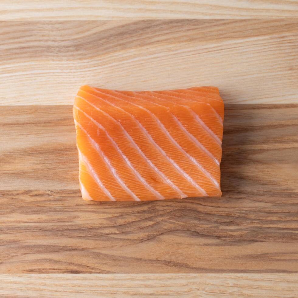 Salmon Sashimi Block 90-100g by Nobu Sakaguchi (15 years at a Michelin starred)