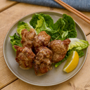 鶏の唐揚げ 胡麻ダレ添え 5-6個