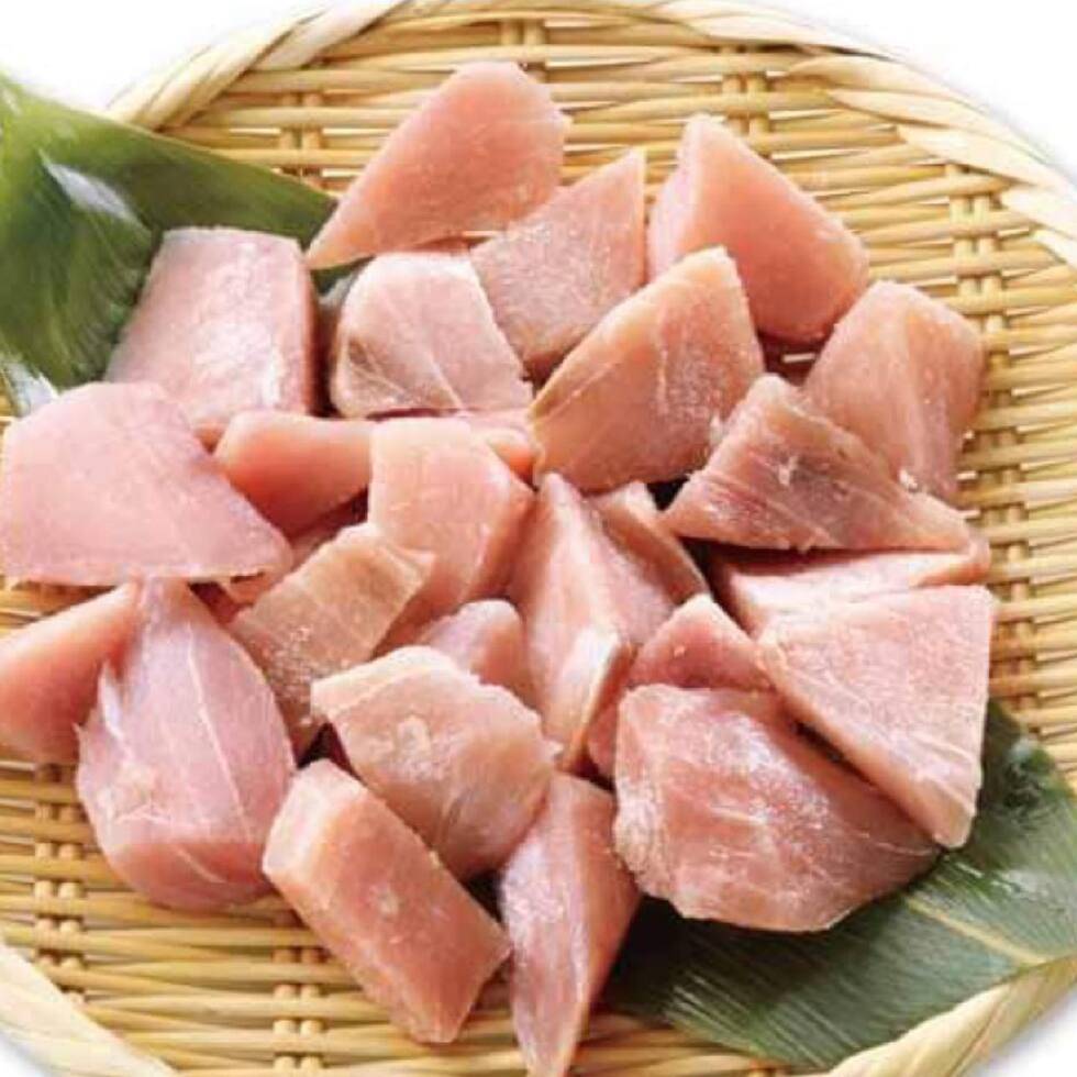 Chopped Sword Fish for Cooking from Mediterranean