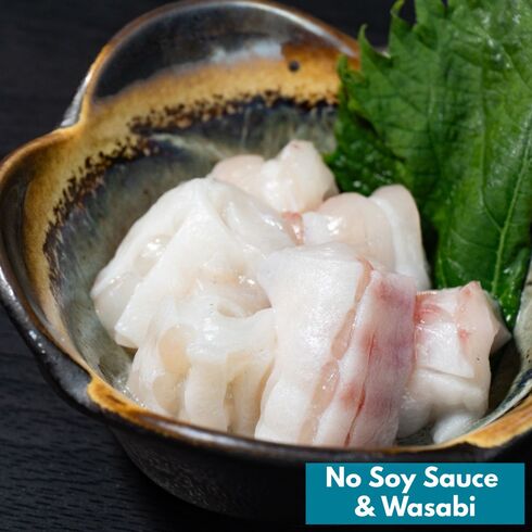 Hirame (Turbot) Engawa 6pc/40g by Nobu Sakaguchi (15 years at a Michelin starred)