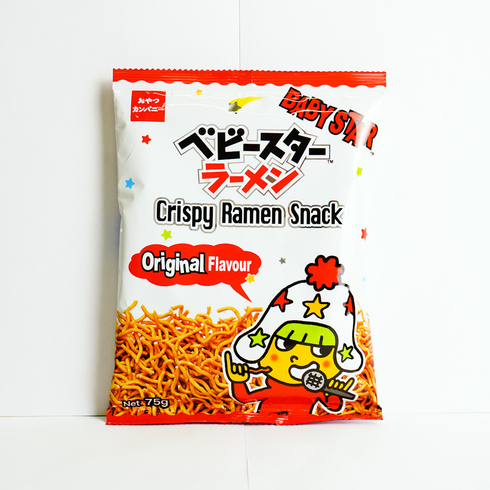 Baby Star Crispy Ramen Snack Original Flavour 75g