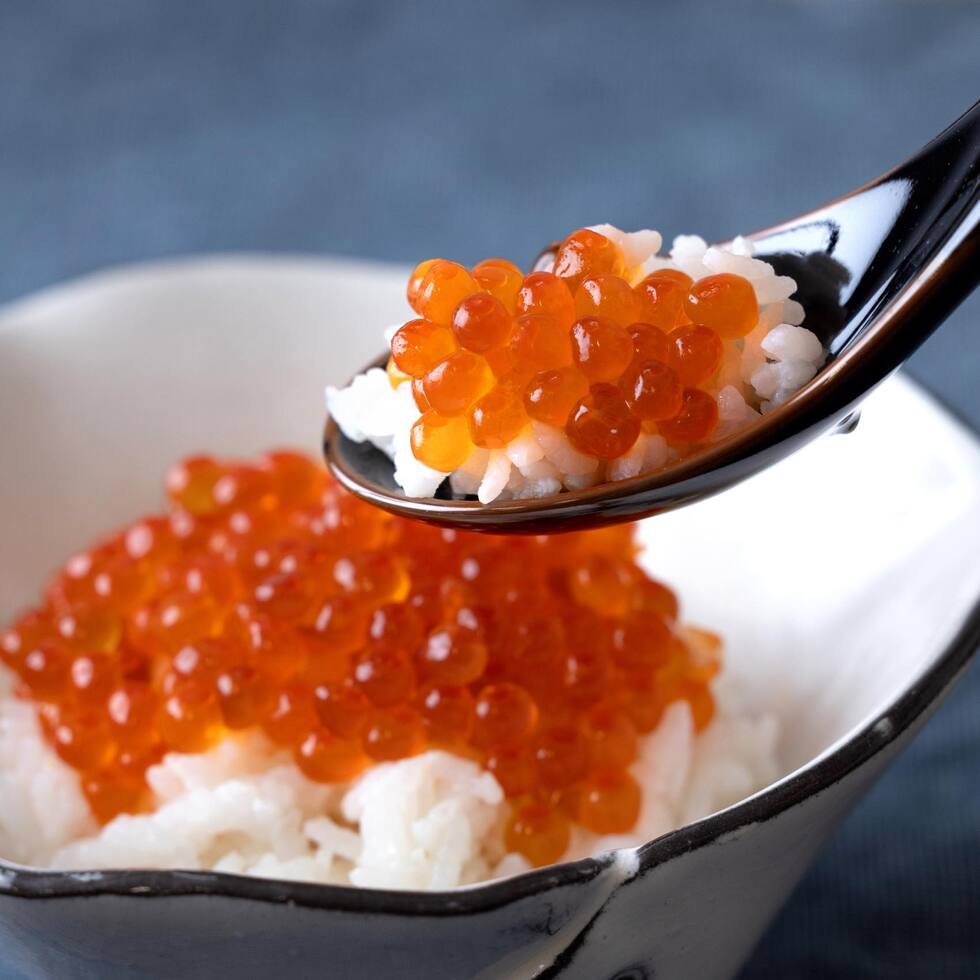 いくら 50g by Nobu Sakaguchi (15 years at a Michelin star)