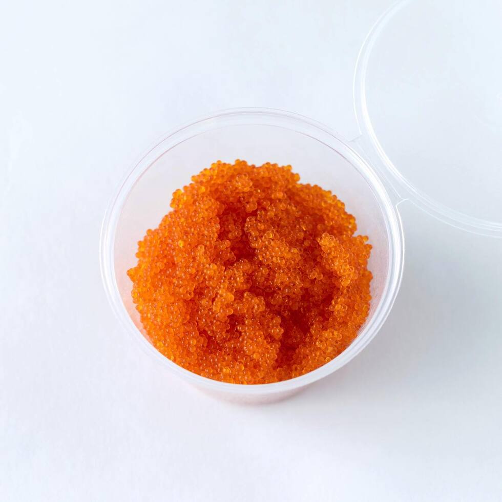 Tobiko (Flying Fish Roe) 50g by Nobu Sakaguchi (15 years at a Michelin star)