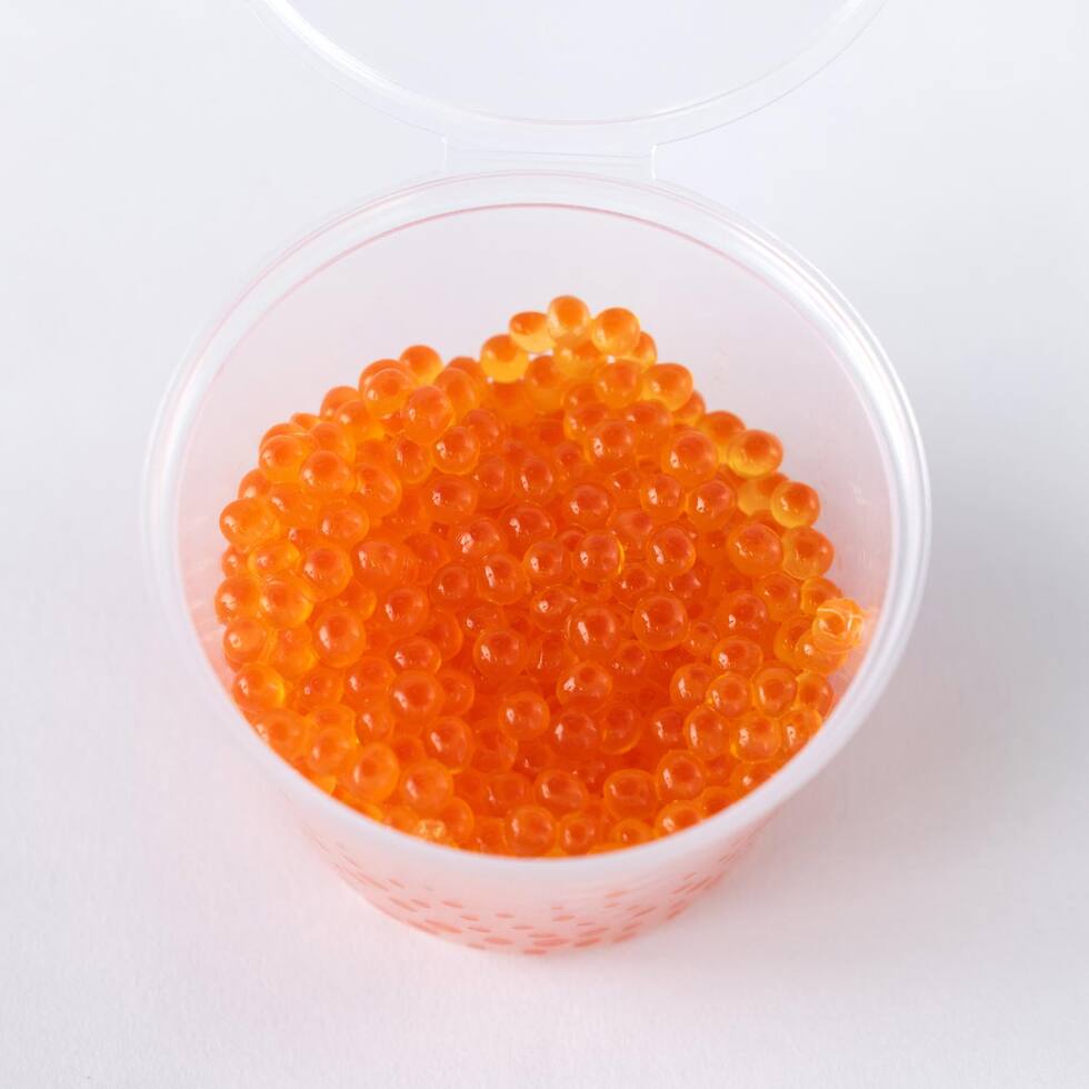 Trout Ikura (Trout Roe) 50g by Nobu Sakaguchi (15 years at a Michelin star)