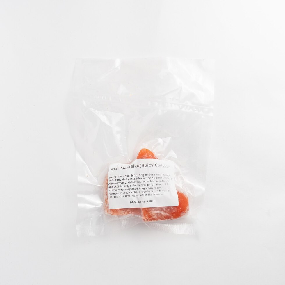 [First Order Only] Mentaiko (Spicy Cod Roe) 65- 75g