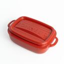 Bonheur Lunch Box Red（Made in Japan, 500ml）