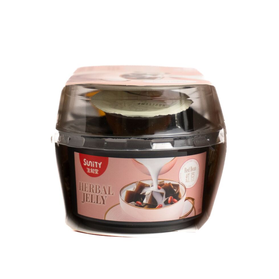 Sunity Herbal Jelly Red Bean & Coconut Milk 2 Packs 282g×2