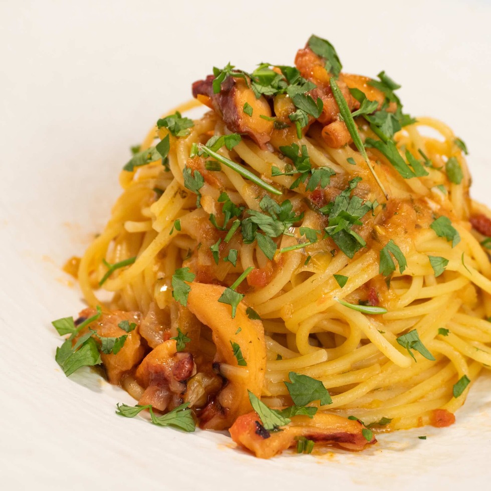 【Limited Edition】Braised Octopus & Charred Leek with Lime Peperoncino Sauce by Takumu Koyama (Former Pasta Chef at 2 Michelin Starred Magnolia) (Sauce only)