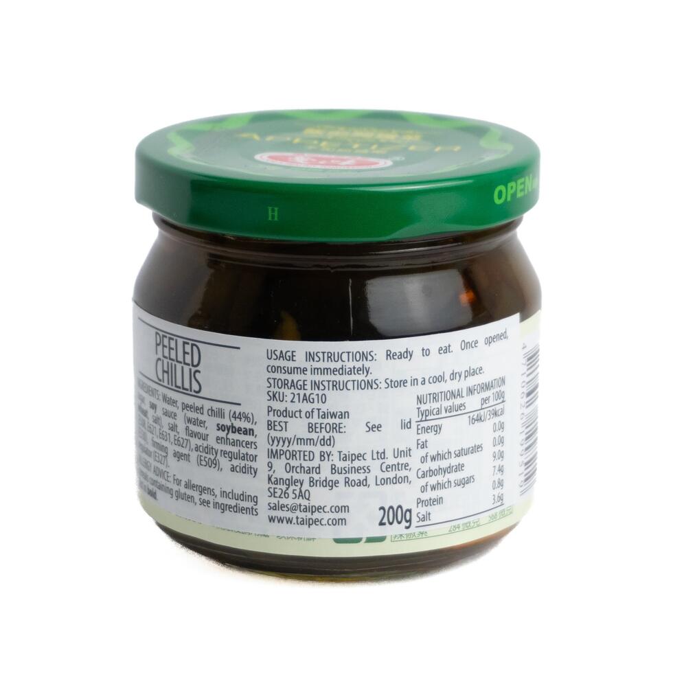 愛之味 台湾 皮むき青唐辛子 200g