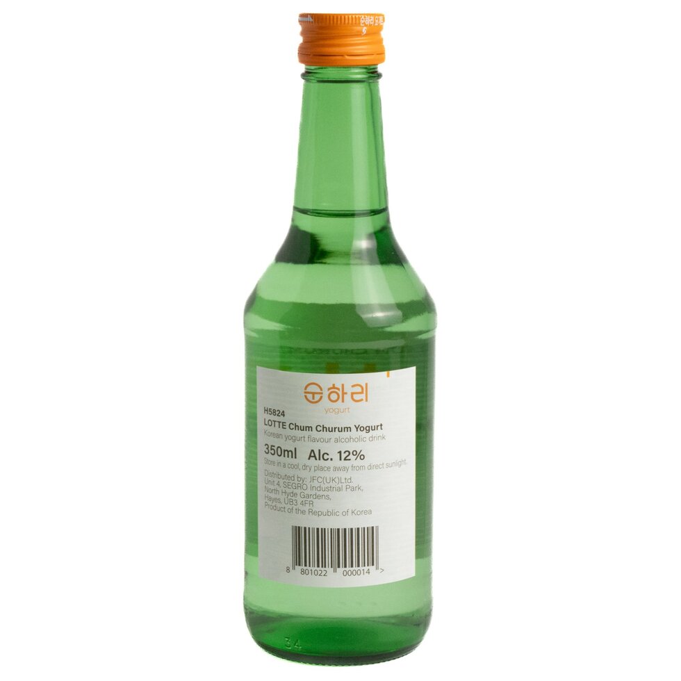 Lotte Chum Churum Yoghurt Soju 12% 350ml