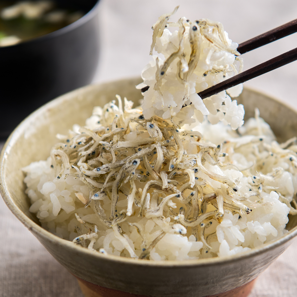 Dried Young Anchovies 50g - When received, this could be defrosted especially outside London.