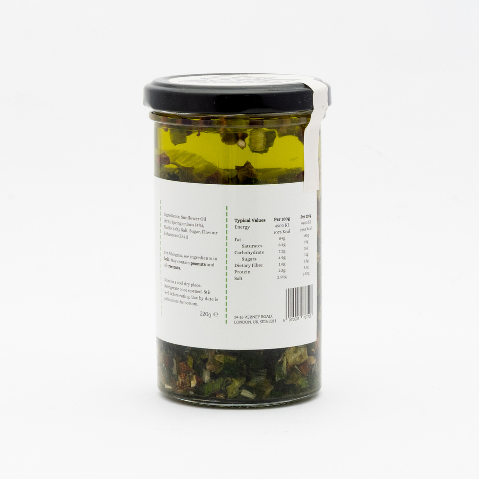 Yenryancooks 香蔥紅葱酥醬 220克