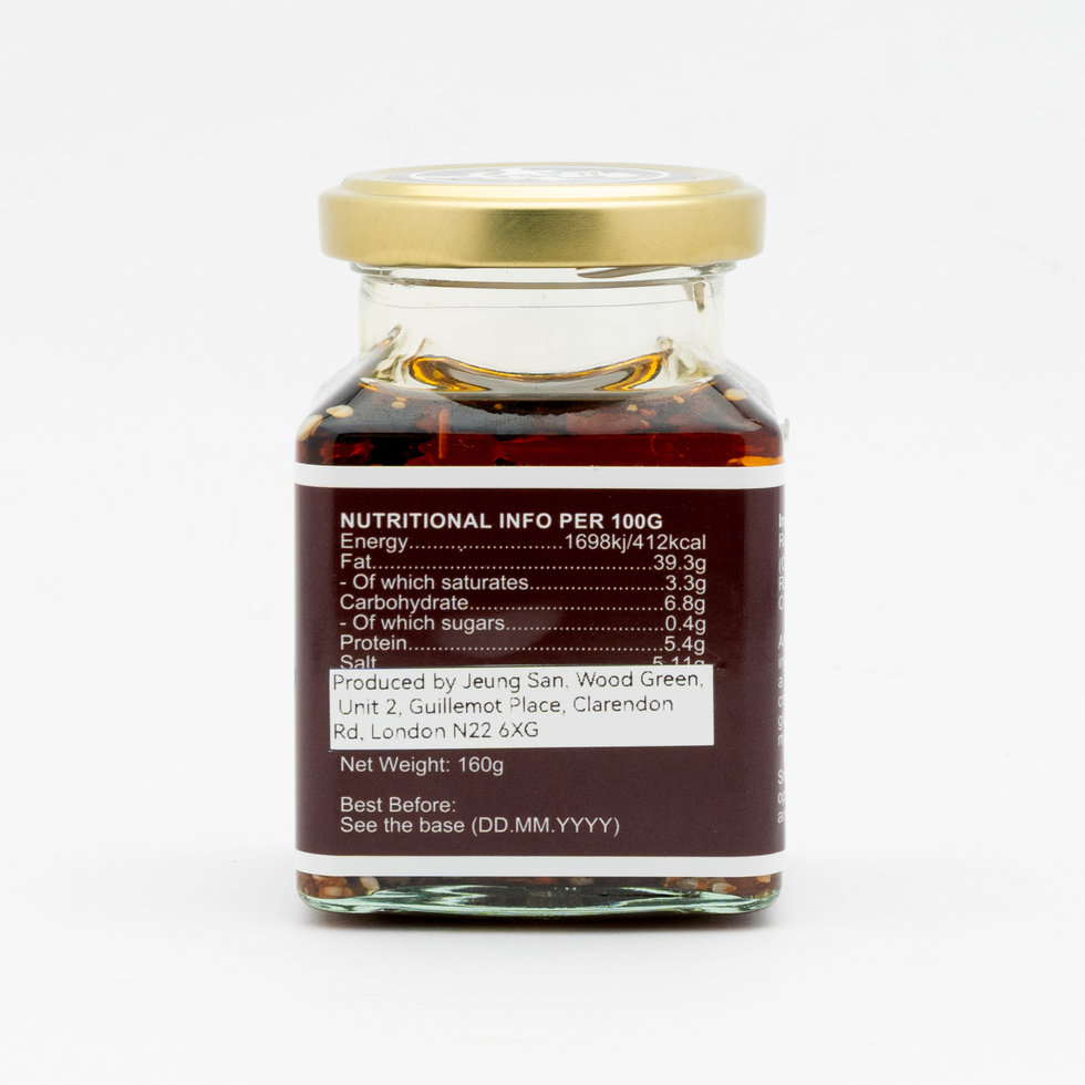 Jeung San Preserved Radish with Black Bean Sauce 160g 