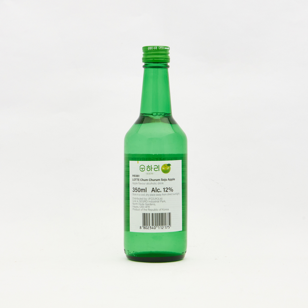 Lotte Chum Churum Apple Soju 12% 350ml