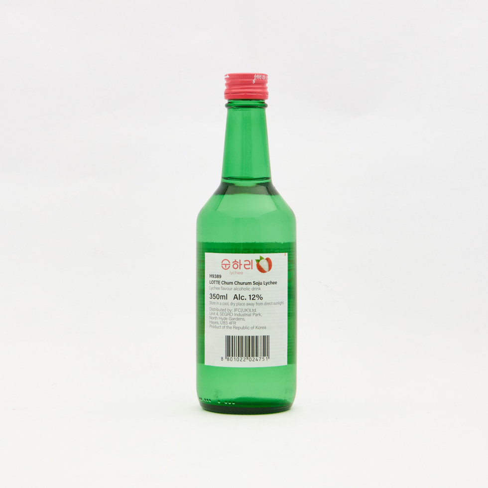 Lotte Chum Churum Lychee Soju 12% 350ml