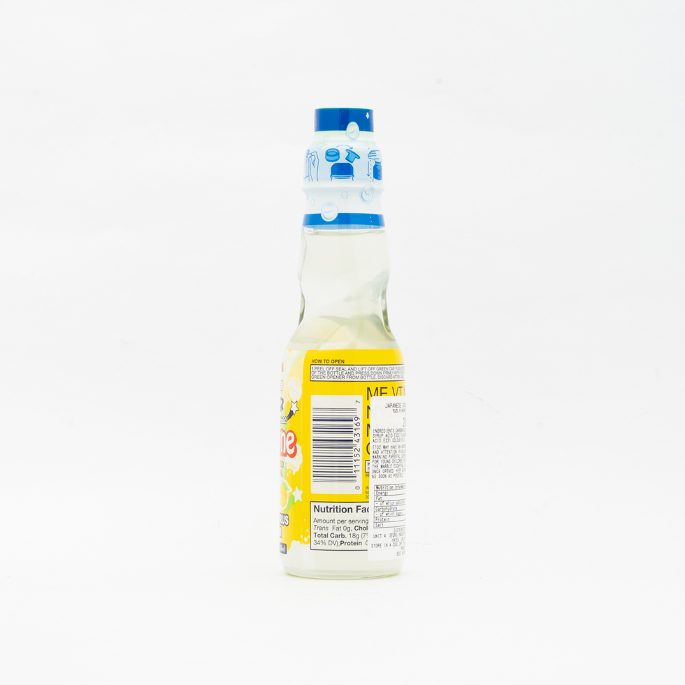 キムラ元祖 ラムネ ゆず 200ml