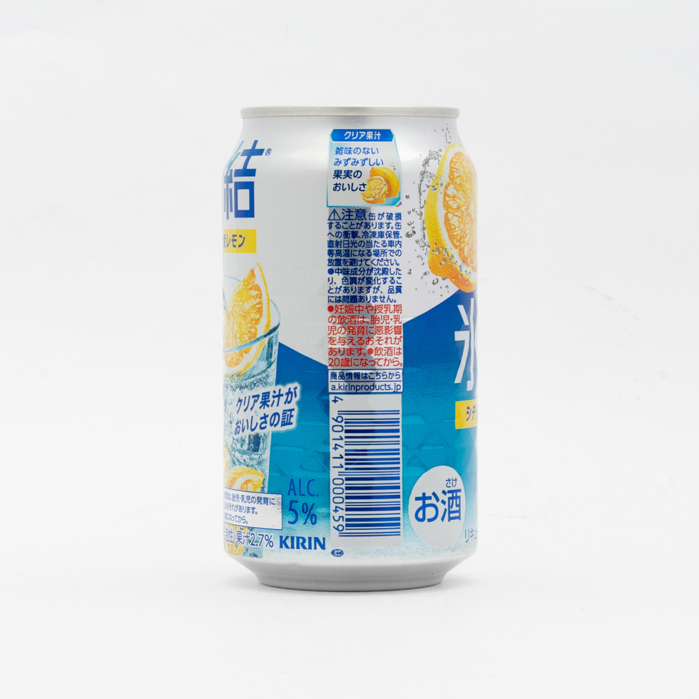 Kirin Hyoketsu Chuhai Lemon Spritzer 5% 350ml