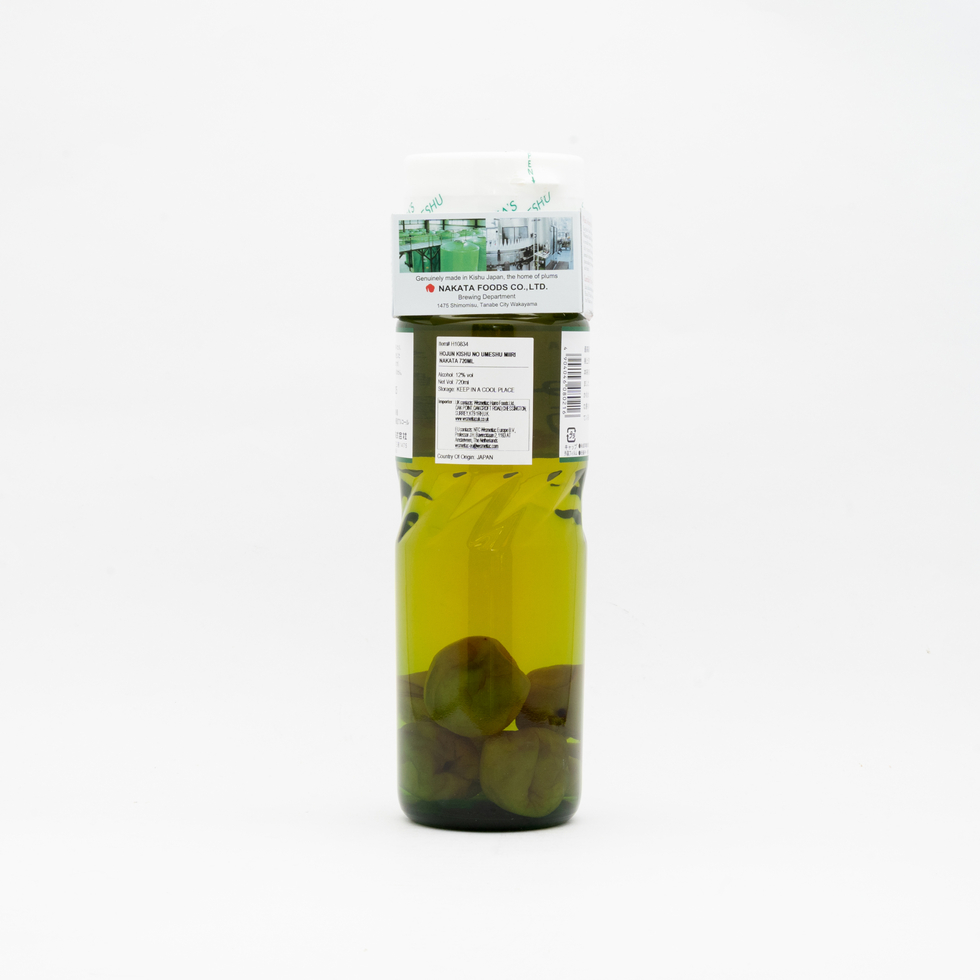 Nakada Kishu Plum Wine with Whole Plums  720ml　