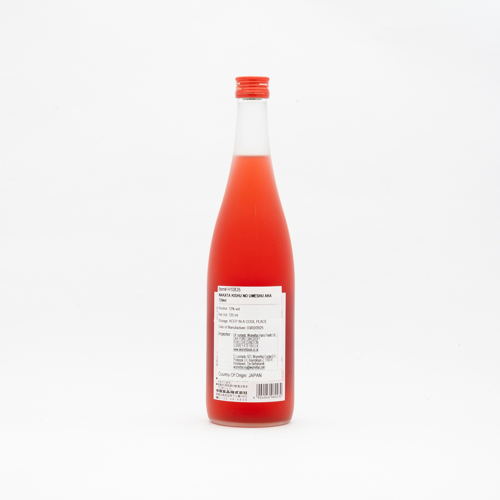 中田 紀州の梅酒 赤 720ml