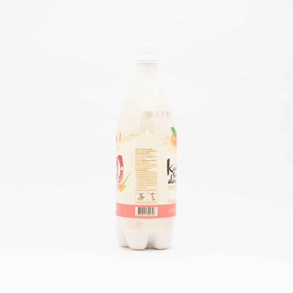Kooksoondang Makgeolli Peach 3% 750ml