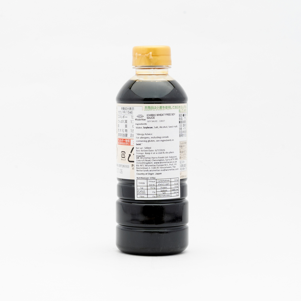 Ichibiki Gluten-Free Soy Sauce 500ml