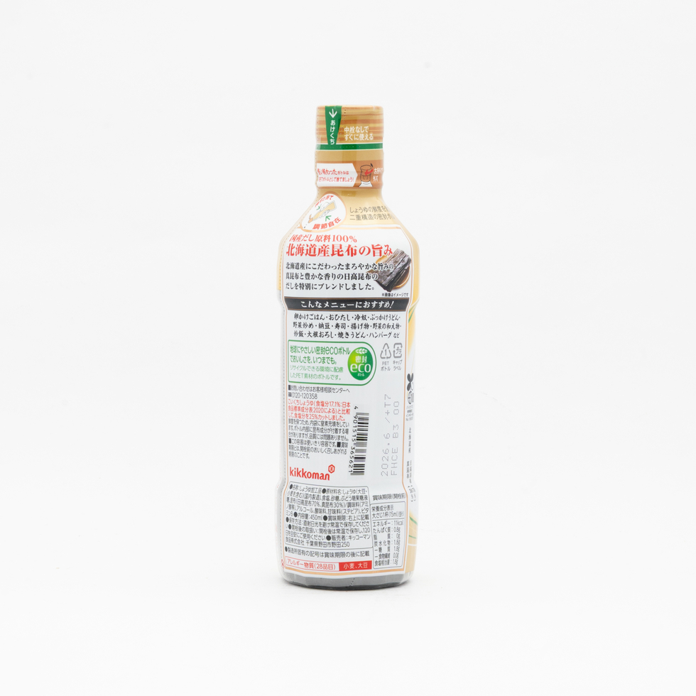 萬字 常鮮 鮮味昆布豉油 450毫升