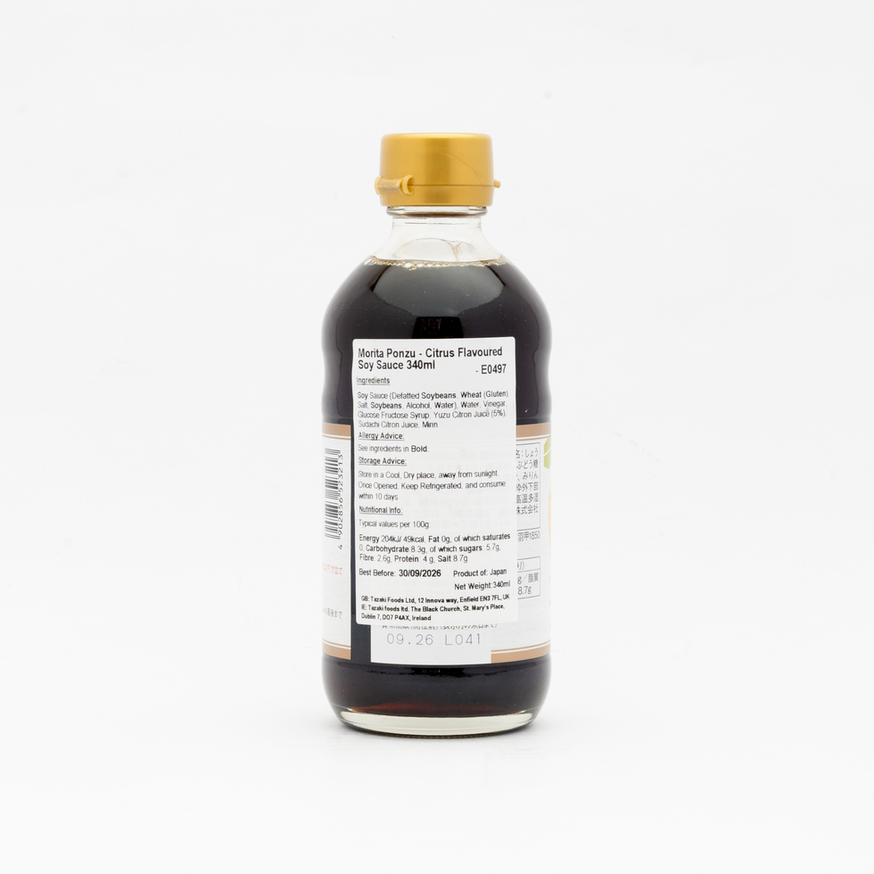 盛田 柚子醋 340毫升