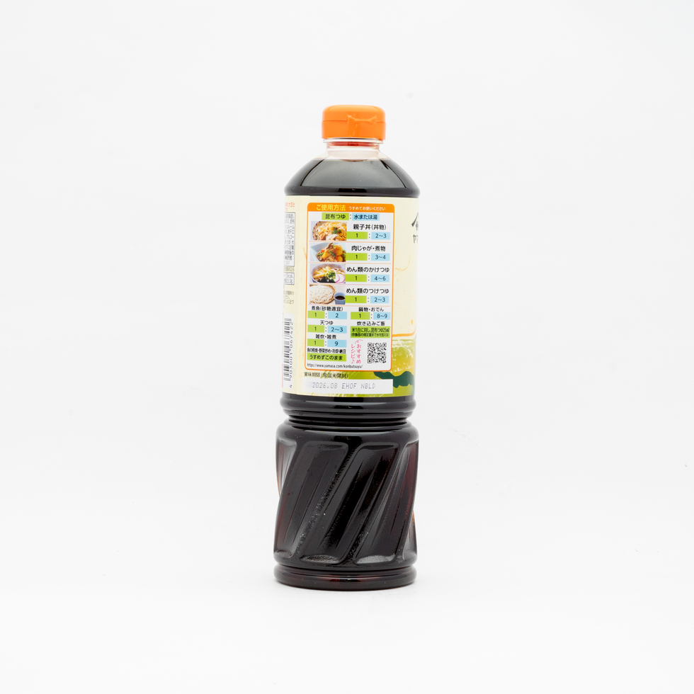 ヤマサ 昆布つゆ 3倍 1L