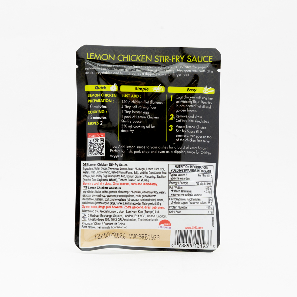 【Best Before:15/12/2025】Lee Kum Kee Rich & Savory Noodle Stir-Fry Sauce 50g