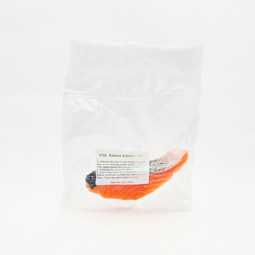 坂口信政監製 烤製用 鹽漬三文魚 切件 90-100克（刺身用最高等級）（米芝蓮一星餐廳15年經驗）