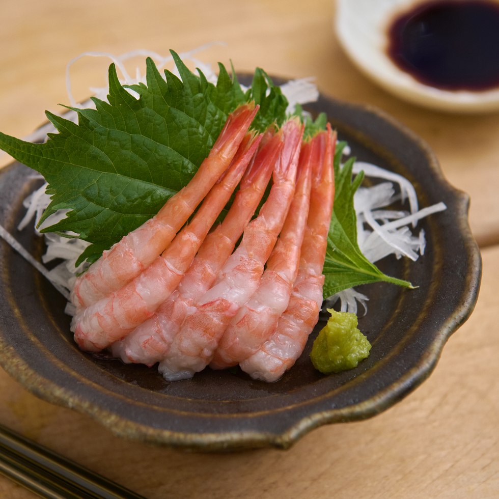 坂口信政監製 甜蝦 刺身/油炸用 95-100克（米芝蓮一星餐廳15年經驗）