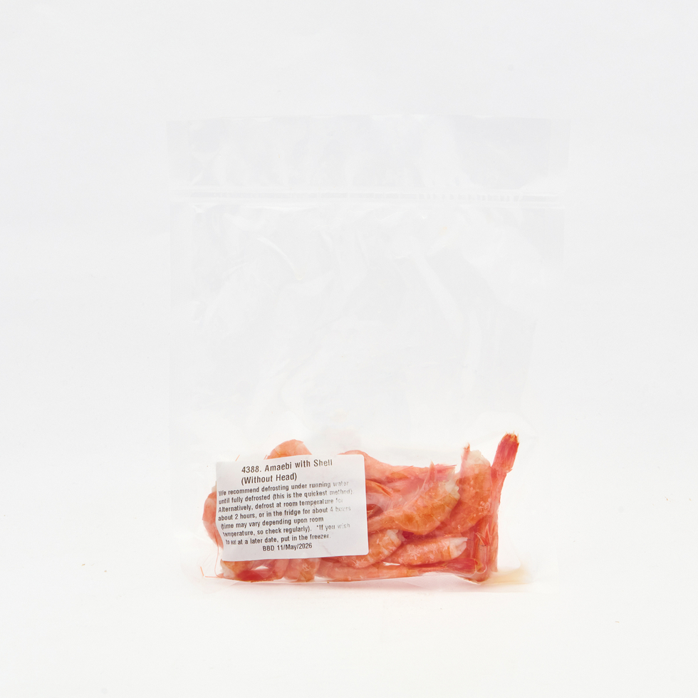 坂口信政監製 甜蝦 刺身/油炸用 95-100克（米芝蓮一星餐廳15年經驗）