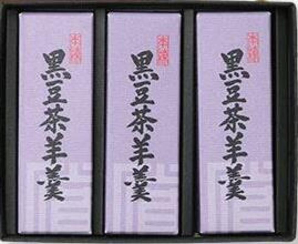 Kaneido Black Soybean Tea Yokan Jelly 3 pcs