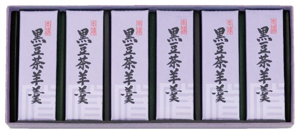 Kaneido Black Soybean Tea Yokan Jelly 6 pcs