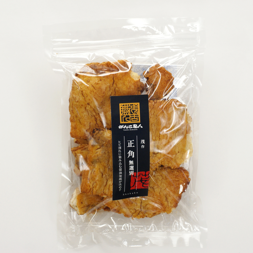 頑固職人 方塊醬油仙貝米果