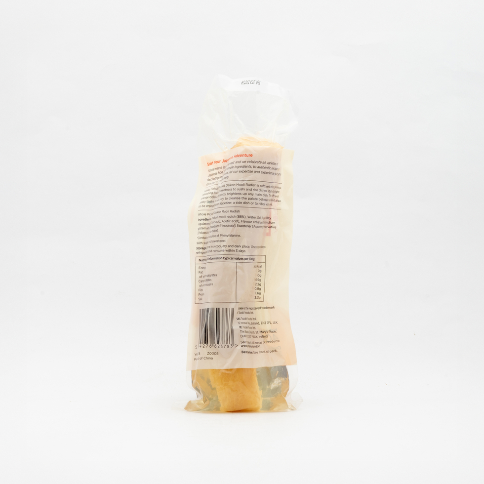 Yutaka 醃漬澤庵 無色素 400克（瀝重350克）