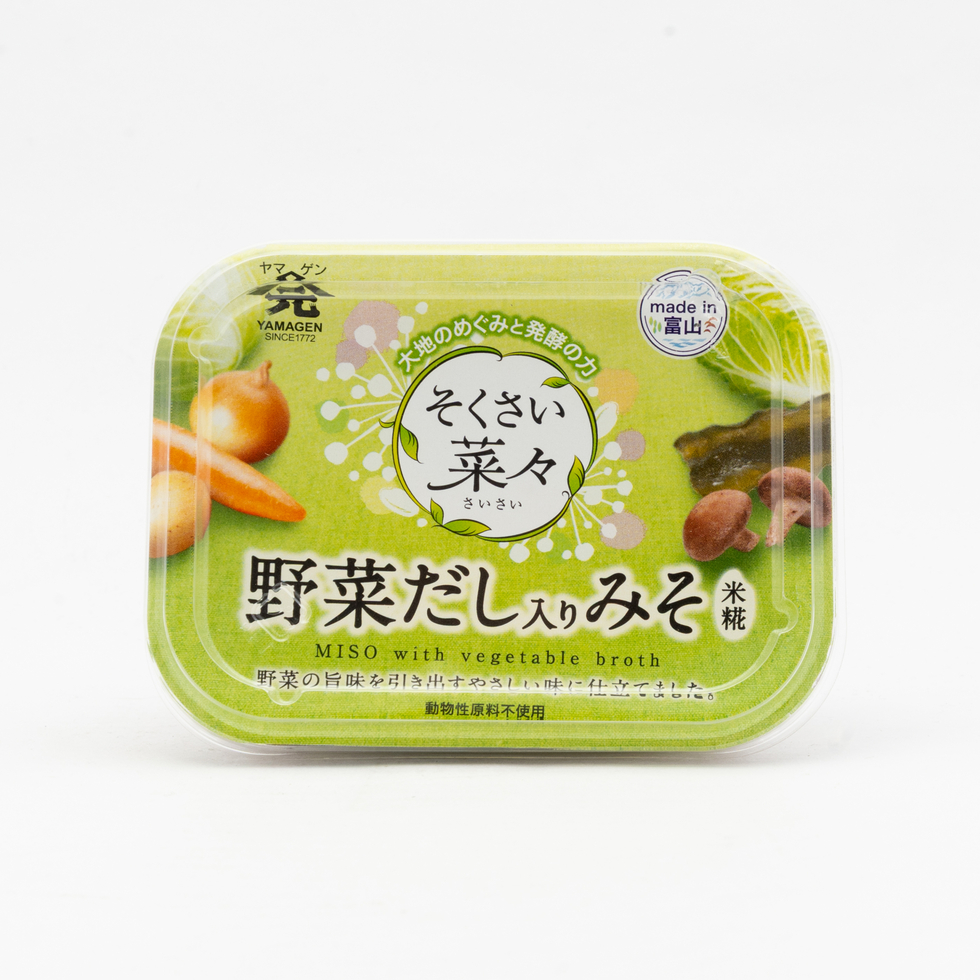 Yamamoto Jozo Vegetable Dashi Blended Miso Paste 300g