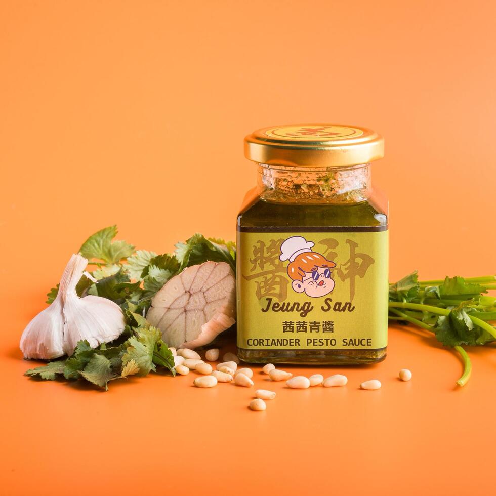 Jeung San Coriander Pesto Sauce 150g 