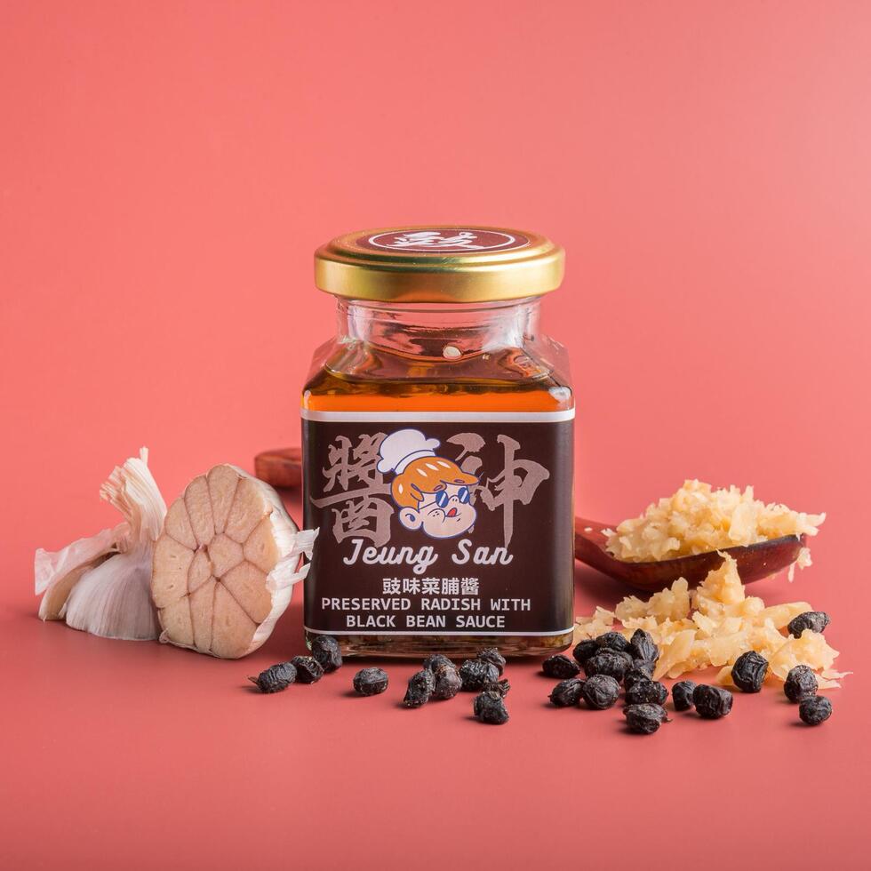 Jeung San Preserved Radish with Black Bean Sauce 160g 