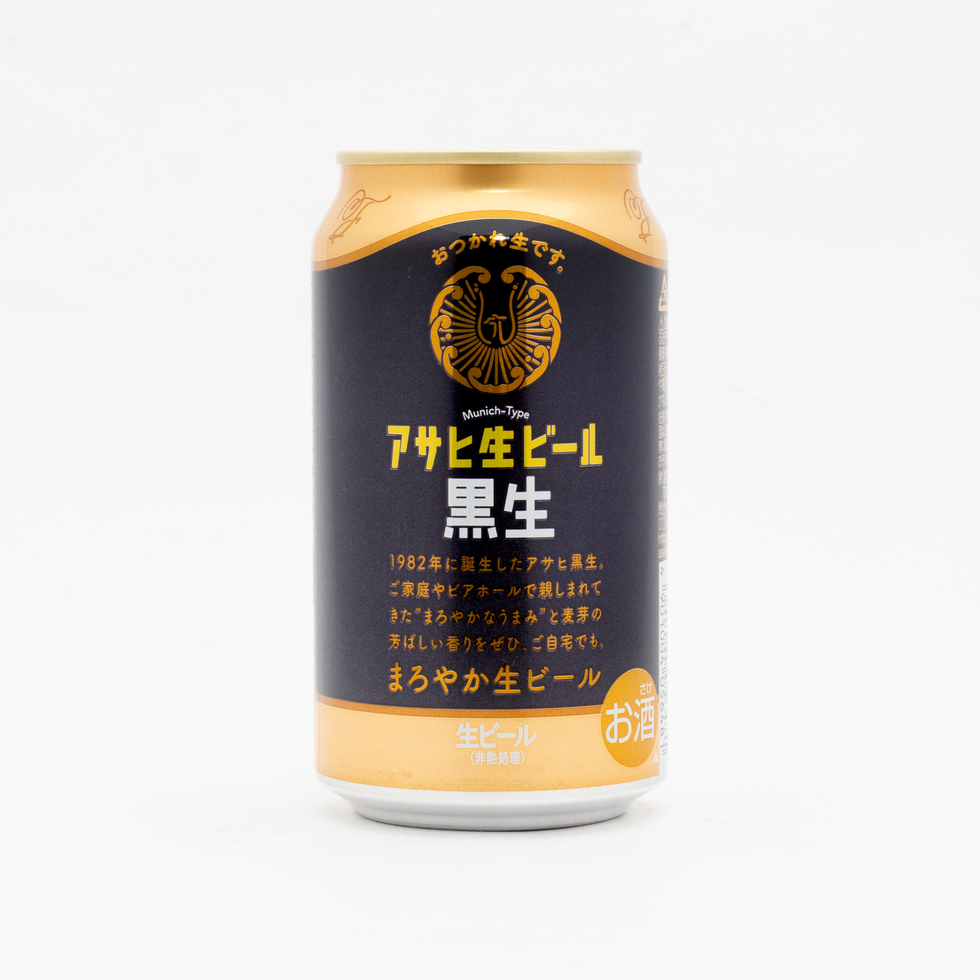 朝日 黑生 生啤酒 350毫升