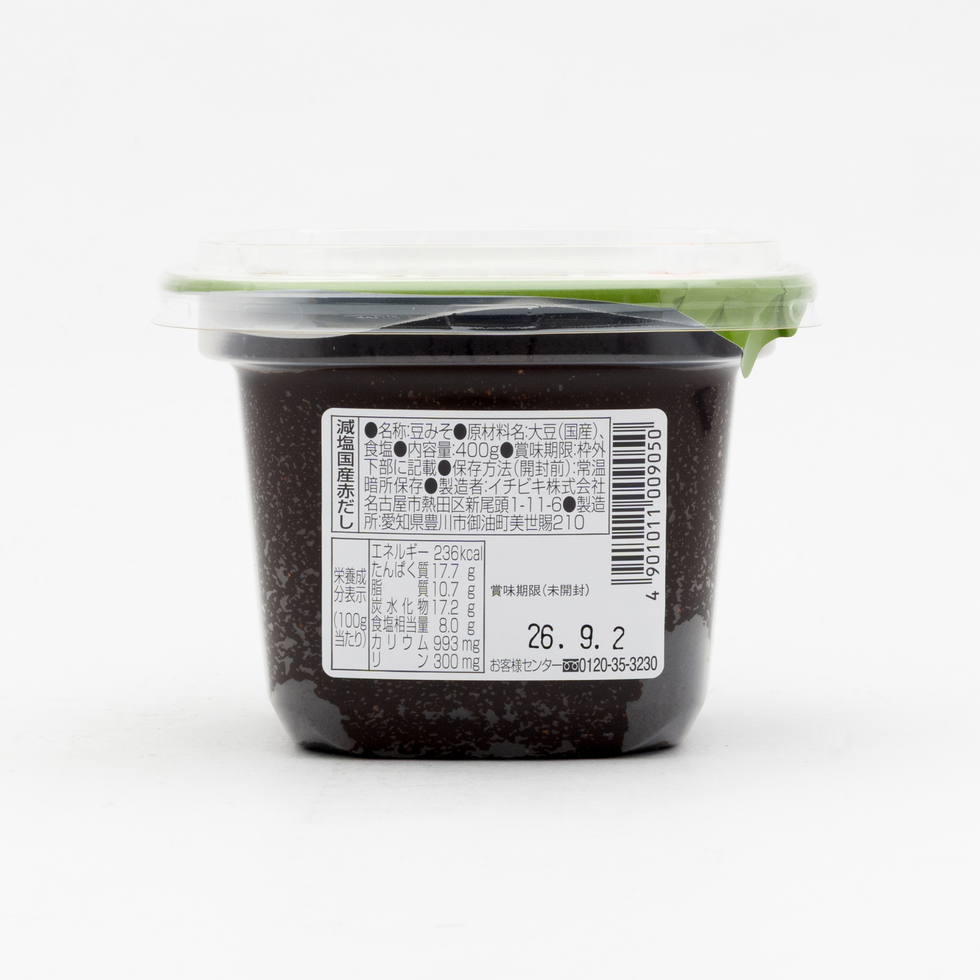 イチビキ 減塩 日本産 生赤だし 400g