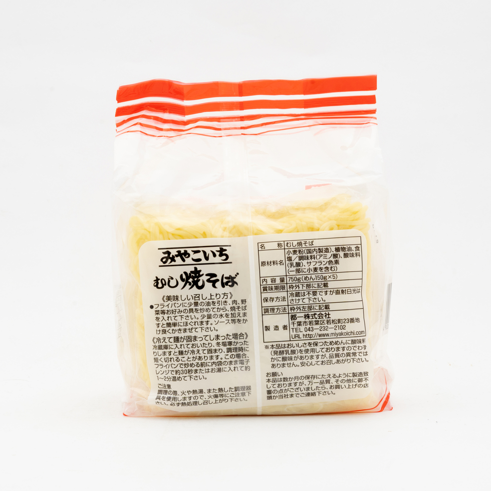 都一食品 蒸し焼そば 5P (150g × 5)